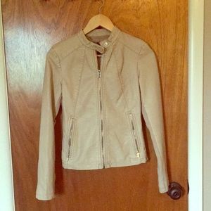Faux leather express jacket size XS